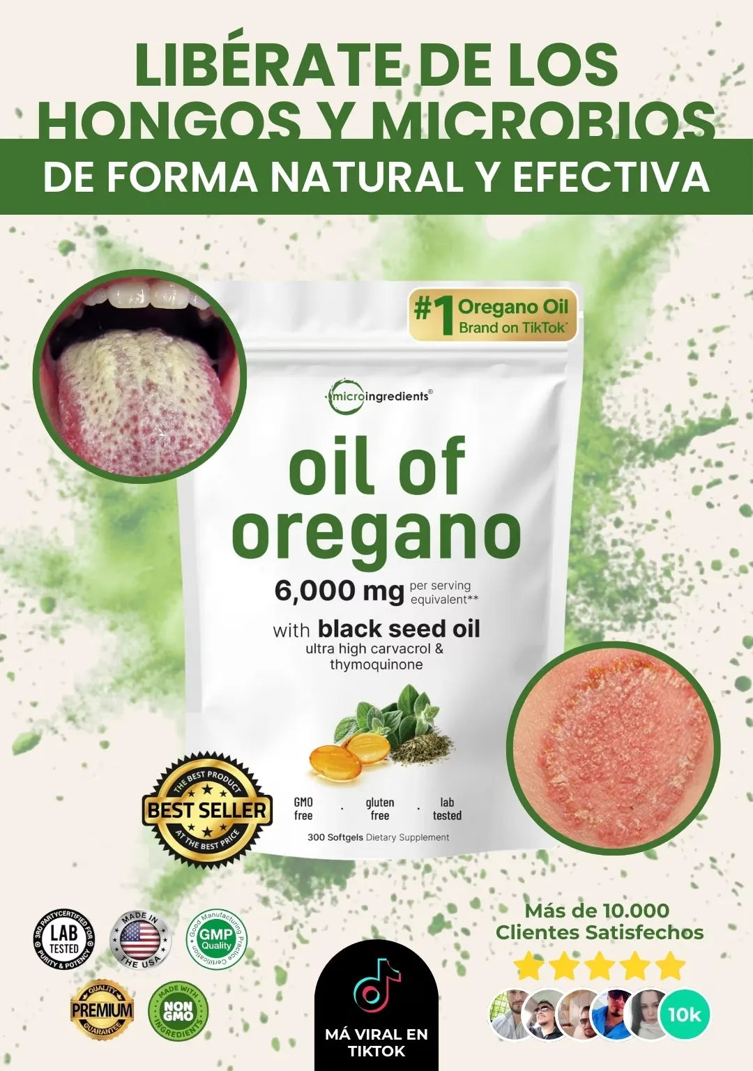 Aceite de Oregano - Detox Natural 90 caps
