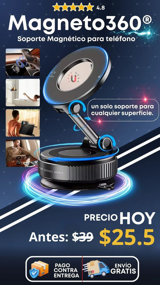 Magneto360® - Soporte Magnético Teléfono