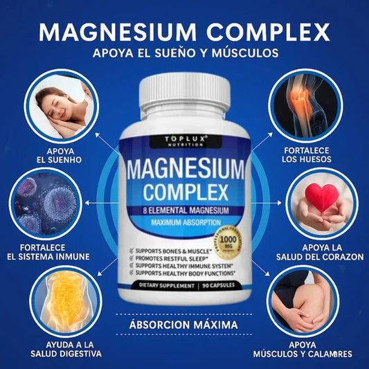 Magnesio Complex™ 8 en 1 - 60 cáps